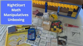 RightStart Math Manipulatives Unboxing Homeschool Curriculum