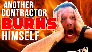 👉🏼Contractors: Don't get BURNED Again by Working Without a Contract #shorts