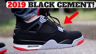 WORTH BUYING?! AIR JORDAN 4 BLACK CEMENT \