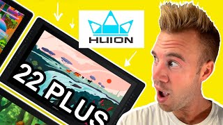 Huion 22 KAMVAS Pro Plus UNBOXING and Initial Review!