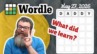 What did we LEARN? | Wordle #1803 (May 27, 2026)