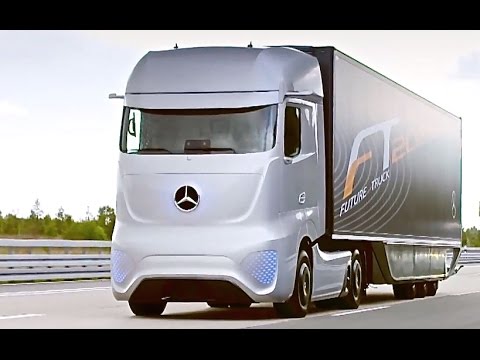 Mercedes Self Driving Truck Driving Itself Mercedes Future Truck 2025 ...