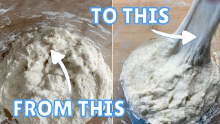 How to AUTOLYSE Dough - The Effects BEFORE and AFTER