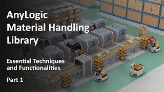 Webinar: AnyLogic Material Handling Library — Essential Techniques and Functionalities