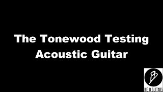 A very special guitar to test tonewood.  Gotta see this! - Part I