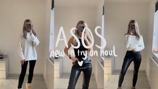 ASOS NEW IN TRY ON HAUL | WINTER FASHION 🤍