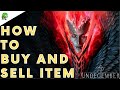 Undecember How to buy and sell item