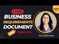 🔴LIVE EXAMPLE🔴Business Requirement Document (BRD) I business analyst interview questions and answers