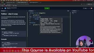 for Loop with else in Python Python Tutorial Day #35