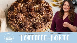 Toffifee-Torte – WOW!!! 🤩🤯 die weltbeste SCHOKO-KARAMELL Torte 🍰 I Einfach Backen