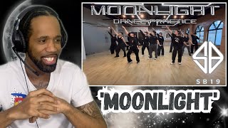 SB19 'MOONLIGHT' Dance Practice REACTION