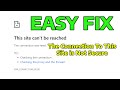 How To Fix The Connection To Site is Not Secure Google Chrome Error