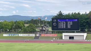 22長野県選手権男子100m決勝