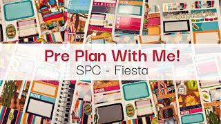 Birthday Fiesta Pre Plan With Me - SPC