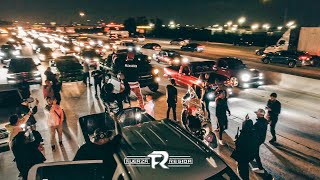 Fuerza Regida Takes Over The Freeway Drunk With The Banda