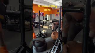 Novikovs EASY 220KG STONE 🪨 Post injury!! 👍😱😱