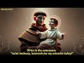 🔴 powerful prayer to receive an urgent miracle saint anthony