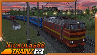 Trainz 22: Поезд № 318 'БЕЛЫЕ НОЧИ' (часть 1) 🚂 🚃🚃🚃