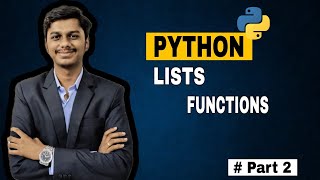 💡 Python Functions & Lists Explained | Write Clean, Reusable Code from Day 1