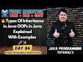 🔥 Types Of Inheritance in Java | OOPs in Java Explained With Examples 🚀 ✨