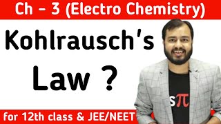 What is Kohlraush's law | Chemistry | Alakh Pandey Sir | @Alakh Sir Highlights