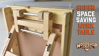 Can I Build A Better Folding Workbench? - Super Space Saving Collapsible Table
