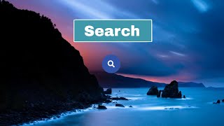 Awesome Full Screen Search Using HTML, CSS & JavaScript