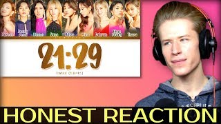 HONEST REACTION to TWICE - 21:29 (트와이스 - 21:29)