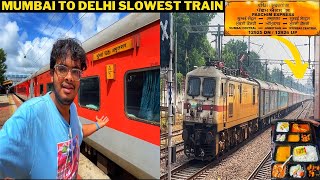 Mumbai Central - Amritsar Paschim Deluxe Express Train Journey *5 overtakes*