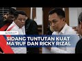 Hari Ini, Terdakwa Ricky Rizal dan Kuat Ma'ruf Akan Hadapi Sidang Tuntutan Jaksa