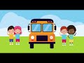 wheels on the bus nursery rhymes for babies english poem for kids kids poem