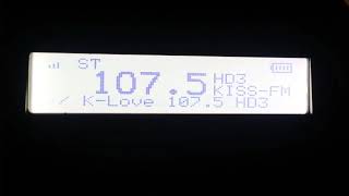 K-LOVE 107.5 HD3 | KKDM HD3 Des Moines, IO Legal ID 8/21/18 12p CT