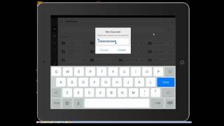 Create and Share a Google Doc on Ipad