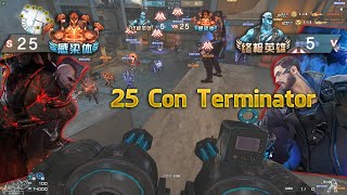 Nano Nâng Cấp | 5 Hero Vs 25 Terminator NEW CFQQ