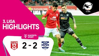 Hallescher FC - MSV Duisburg | Highlights 3. Liga 22/23