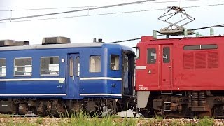 急行おが 返却回送9740ﾚ EF81136+12系客車4両　信越本線上り