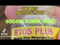 Minuman Serem 705 NET 😈 Buat Sogon, Konin, Pleci