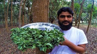 Healthy Wild Goosefoot Spinach Recipe | Yummy Lambsquarter Fry Recipe in my Village