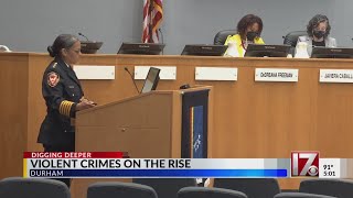 Violent crime on the rise in Durham