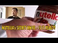 Is there a knife under the lid of a Nutella jar? Let's find out!