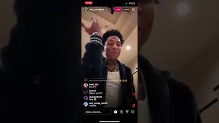 Youngboy gets off live when it’s to many people watching him 😂😂