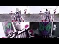 kamen rider zi o decadearma all benzine／仮面ライダージオウディケイドアーマー変身集