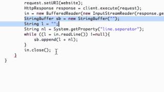 Android Application Development Tutorial - 149 - Viewing Internet data via StringBuffer