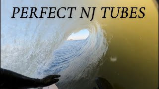 Perfect Barrels in New Jersey (Sneaker swell RAW POV)