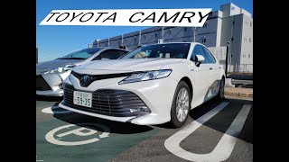 トヨタ　カムリ　走行動画　TOYOTA　CAMRY  drive　review