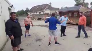 New irish traveller fight bkb