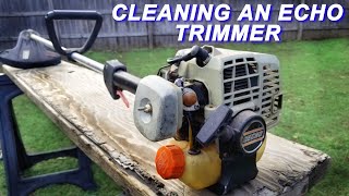 CLEANING AN ECHO TRIMMER