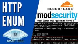Nmap - HTTP Enumeration - WAF Detection And Fingerprinting