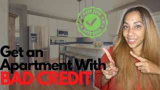 🤔How To Rent An Apartment With Bad Credit!
