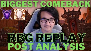 BIGGEST COMEBACK against Jaybeezy | RBG Replay Post Analysis | 2400 Disc Priest